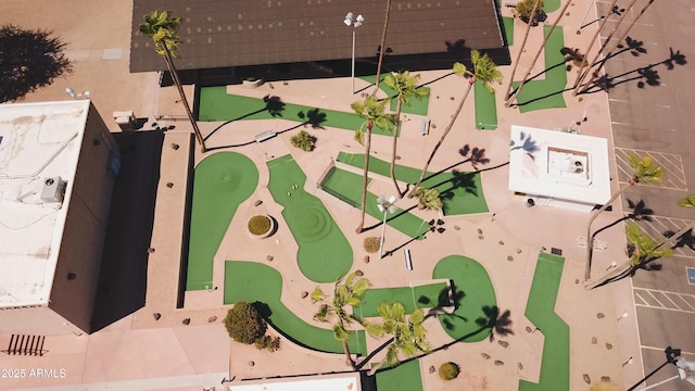 drone / aerial view