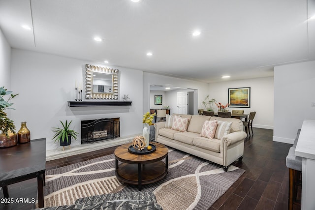 view of living room