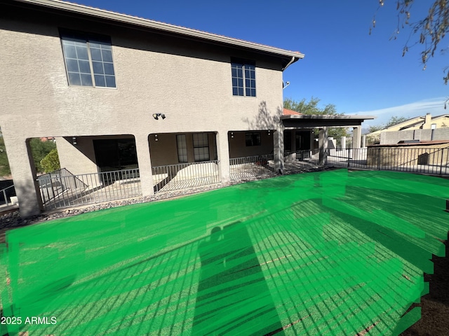 15230 N Blackbird Dr, Fountain Hills, AZ 85268 - back of house with a patio area and stucco siding