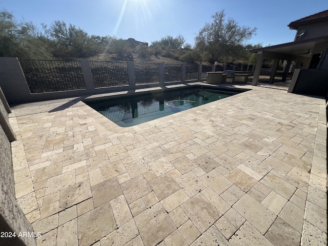 15230 N Blackbird Dr, Fountain Hills, AZ 85268 - view of pool with a patio