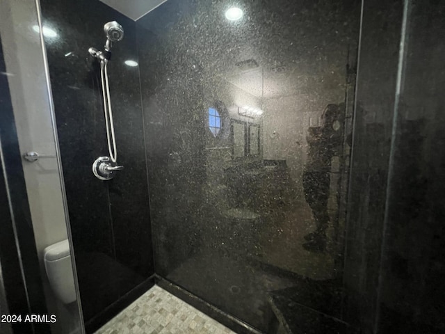 15230 N Blackbird Dr, Fountain Hills, AZ 85268 - bathroom with a stall shower and toilet
