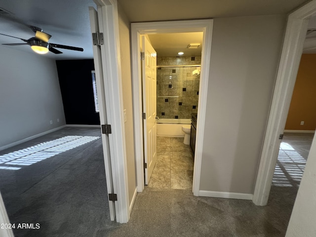 15230 N Blackbird Dr, Fountain Hills, AZ 85268 - hallway featuring carpet floors and baseboards