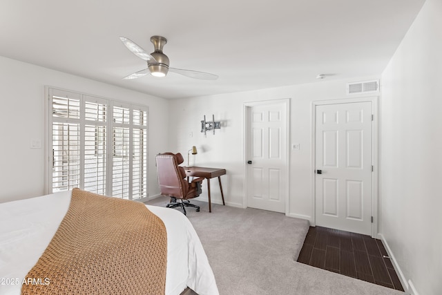 8007 E Del Tesoro Dr, Scottsdale, AZ 85258 - bedroom featuring carpet floors and ceiling fan