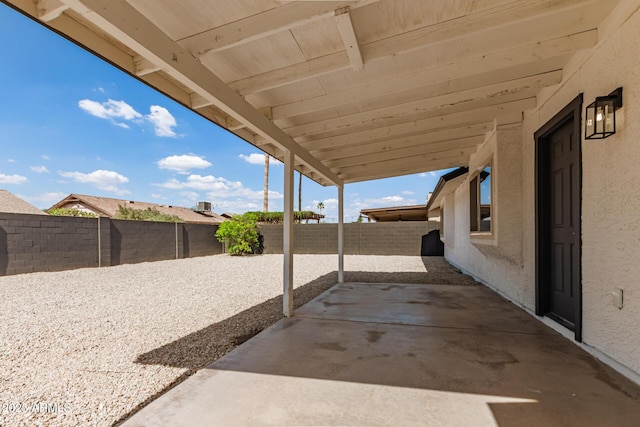 2348 E Diamond Ave, Mesa, AZ 85204 - fenced backyard featuring a patio