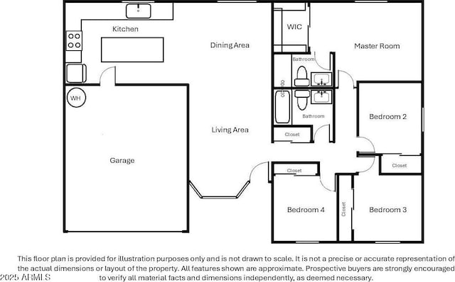 2348 E Diamond Ave, Mesa, AZ 85204 - property floor plan
