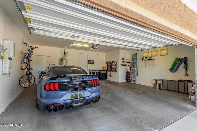 12903 W Brookhart Way, Peoria, AZ 85383 - garage with a garage door opener and water heater