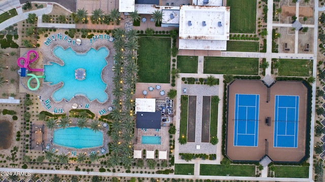 5650 S Feliz, Mesa, AZ 85212 - drone / aerial view of a pool