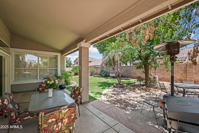 2243 E Cortez Dr, Gilbert, AZ 85234 - view of patio / terrace with outdoor dining area