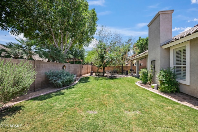 2243 E Cortez Dr, Gilbert, AZ 85234 - view of yard with a patio area