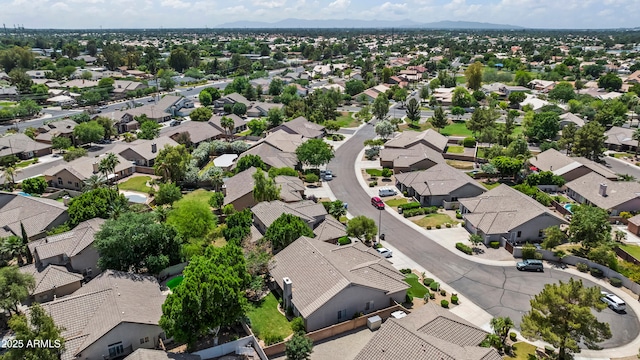 2243 E Cortez Dr, Gilbert, AZ 85234 - aerial view of residential area featuring mountains
