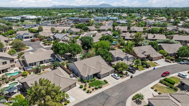 2243 E Cortez Dr, Gilbert, AZ 85234 - aerial view of residential area with a mountainous background