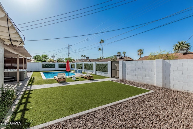 8522 E Virginia Ave, Scottsdale, AZ 85257 - view of yard featuring a patio