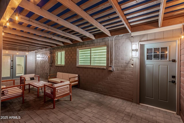 8522 E Virginia Ave, Scottsdale, AZ 85257 - view of patio featuring an outdoor hangout area