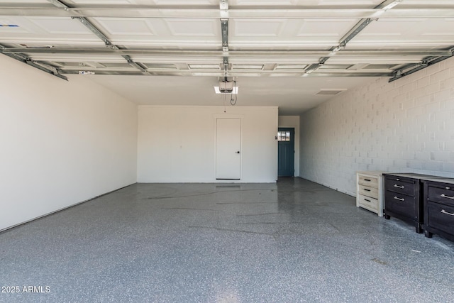 8522 E Virginia Ave, Scottsdale, AZ 85257 - garage with concrete block wall