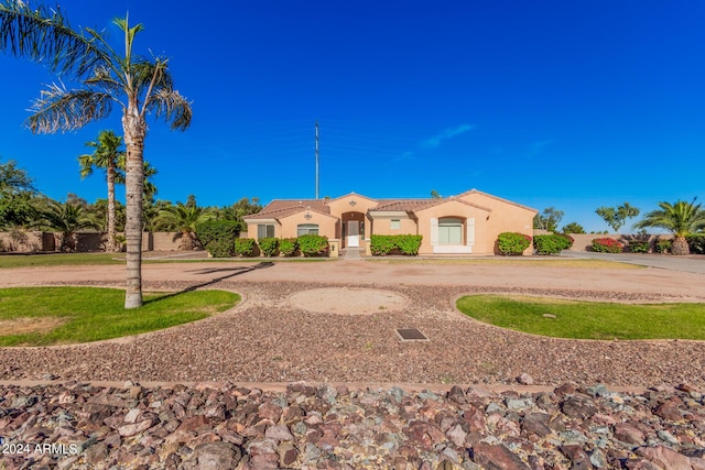 view of mediterranean / spanish home