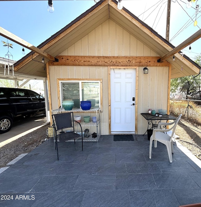 view of patio / terrace