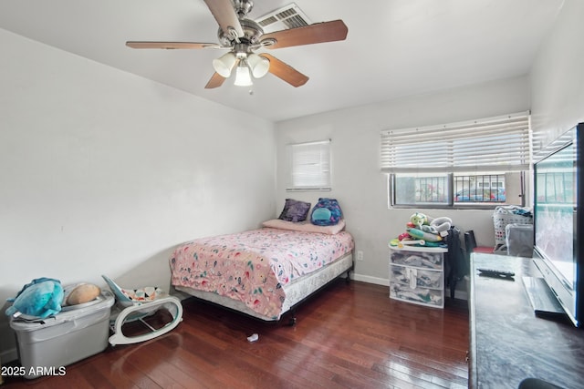 2223 E Roosevelt St, Phoenix, AZ 85006 - bedroom with multiple windows, visible vents, and wood-type flooring
