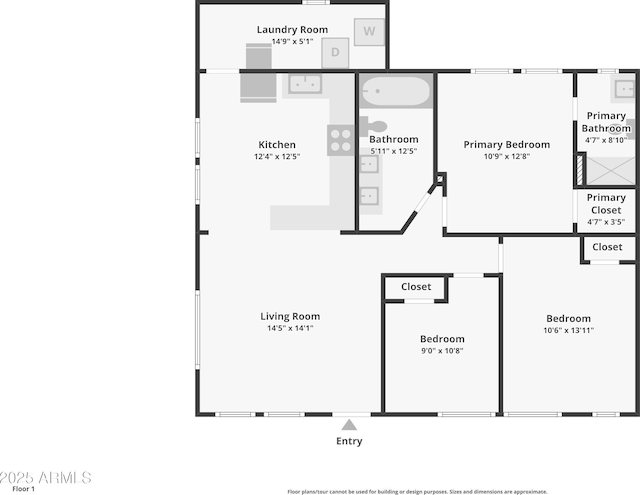 2223 E Roosevelt St, Phoenix, AZ 85006 - view of layout