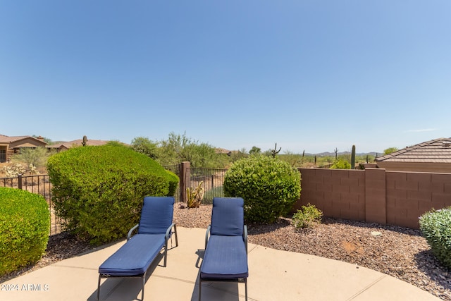 view of patio