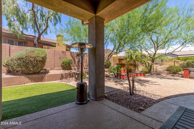 view of patio