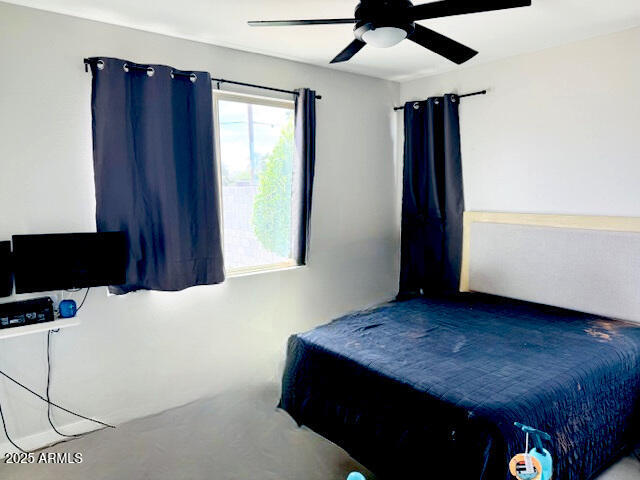 22218 S 208th St, Queen Creek, AZ 85142 - bedroom with ceiling fan
