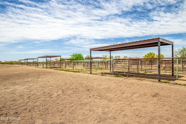 surrounding community featuring a rural view