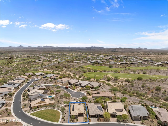 4246 Stage Stop Way, Wickenburg, AZ 85390 - aerial view of residential area featuring mountains and a golf club