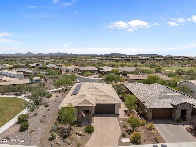 4246 Stage Stop Way, Wickenburg, AZ 85390 - aerial perspective of suburban area featuring mountains