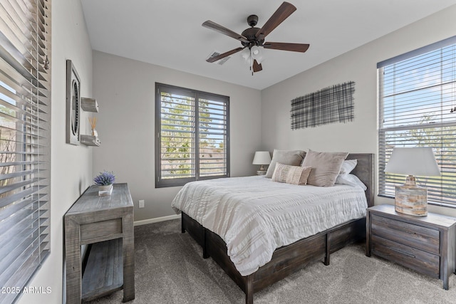 4246 Stage Stop Way, Wickenburg, AZ 85390 - carpeted bedroom featuring baseboards and a ceiling fan