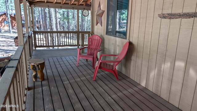 2425 Tall Trees Loop, Forest Lakes, AZ 85931 - view of deck