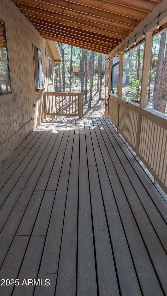 2425 Tall Trees Loop, Forest Lakes, AZ 85931 - view of deck
