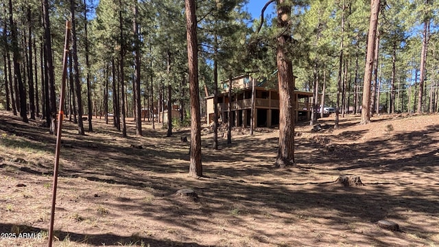 2425 Tall Trees Loop, Forest Lakes, AZ 85931 - view of yard featuring a deck