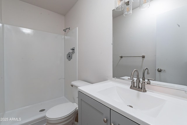 2440 N 22nd Ave, Phoenix, AZ 85009 - bathroom with a shower, toilet, and vanity