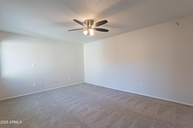 2440 N 22nd Ave, Phoenix, AZ 85009 - carpeted empty room with a ceiling fan and baseboards