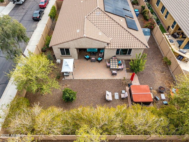 bird's eye view