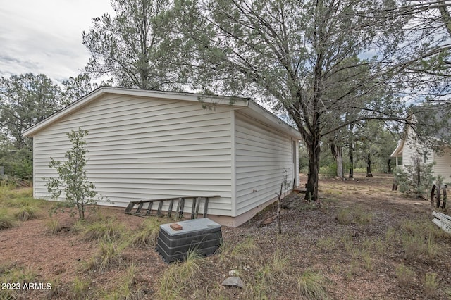 view of side of property