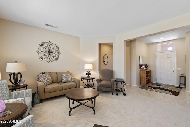 20394 N Coronado Way, Surprise, AZ 85374 - living room with tile patterned floors and baseboards