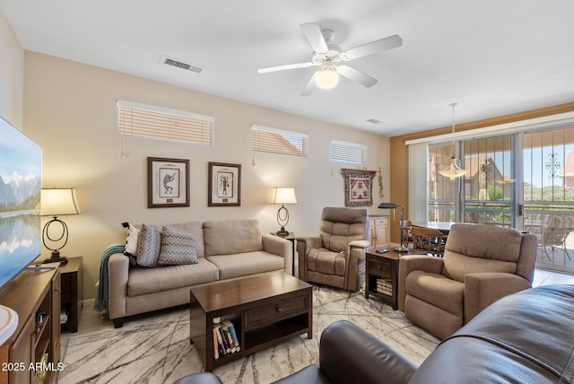 20394 N Coronado Way, Surprise, AZ 85374 - living area with ceiling fan