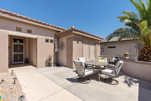 20394 N Coronado Way, Surprise, AZ 85374 - view of patio / terrace featuring outdoor dining space