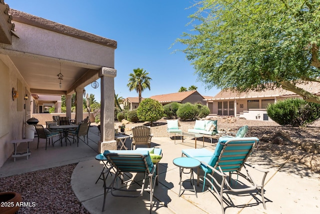 20394 N Coronado Way, Surprise, AZ 85374 - view of patio / terrace with an outdoor hangout area