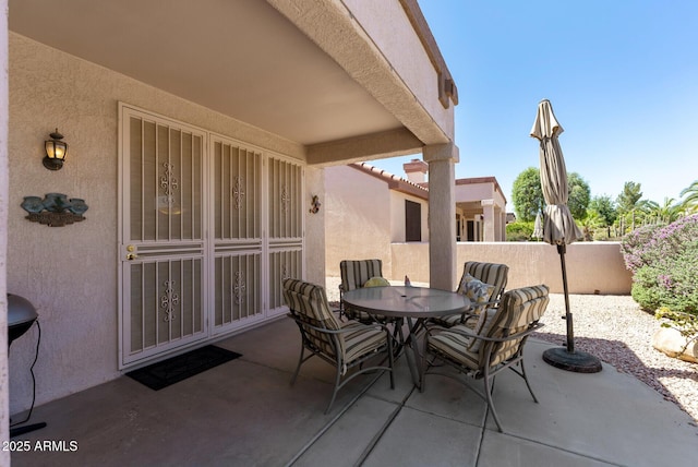 20394 N Coronado Way, Surprise, AZ 85374 - view of patio / terrace featuring outdoor dining area