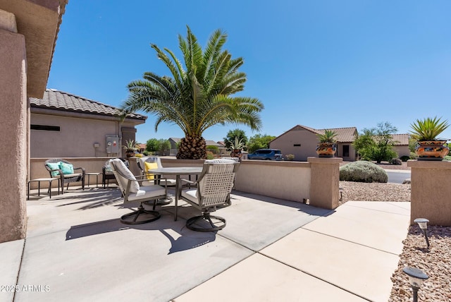 20394 N Coronado Way, Surprise, AZ 85374 - view of patio / terrace featuring outdoor dining space