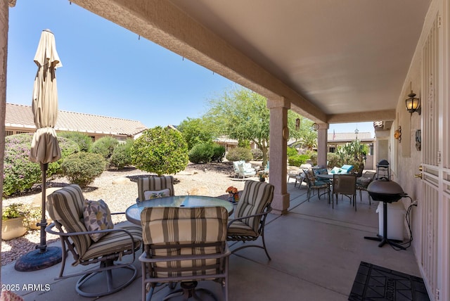 20394 N Coronado Way, Surprise, AZ 85374 - view of patio / terrace with outdoor dining area and grilling area