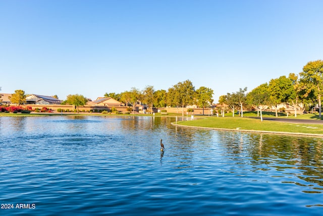 property view of water