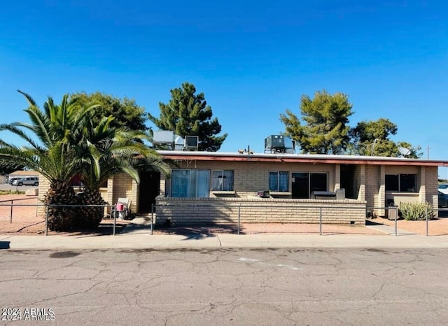 view of ranch-style house