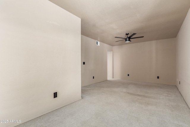 6902 W Devonshire Ave Unit 1280, Phoenix, AZ 85033 - unfurnished room with ceiling fan, light carpet, and visible vents