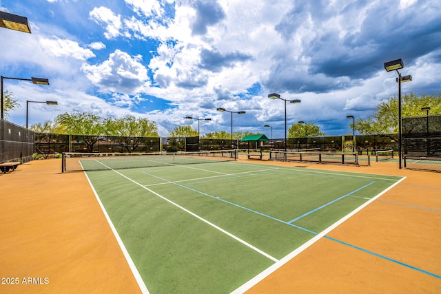 18502 N 98th Way, Scottsdale, AZ 85255 - view of tennis court with community basketball court