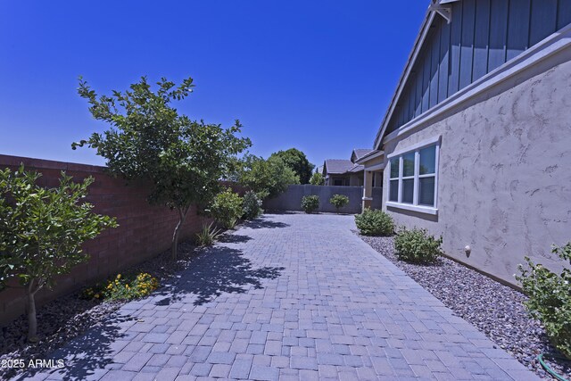 2811 S Jeffry St, Gilbert, AZ 85295 - fenced backyard featuring a patio
