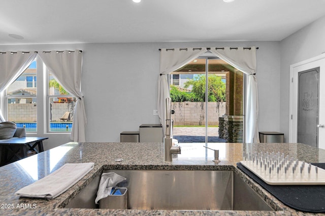 3436 E Gary Way, Gilbert, AZ 85234 - kitchen featuring stone countertops