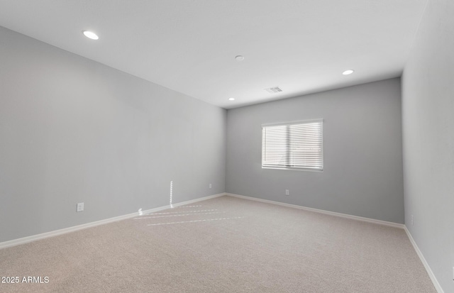 empty room with light carpet